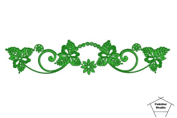 Linked Flowers Border: A Holiday Design Review