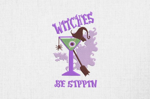 Review: Witches Be Sippin Halloween Costume Design