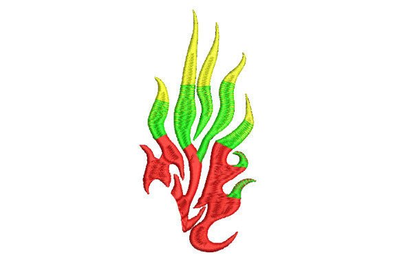 Reviewing Phoenix Flame Green Yellow Red for Apparel