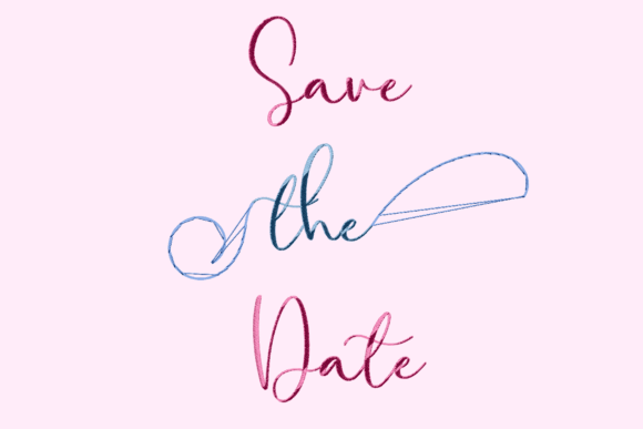 Reviewing Save the Date Lettering for Custom Gifts